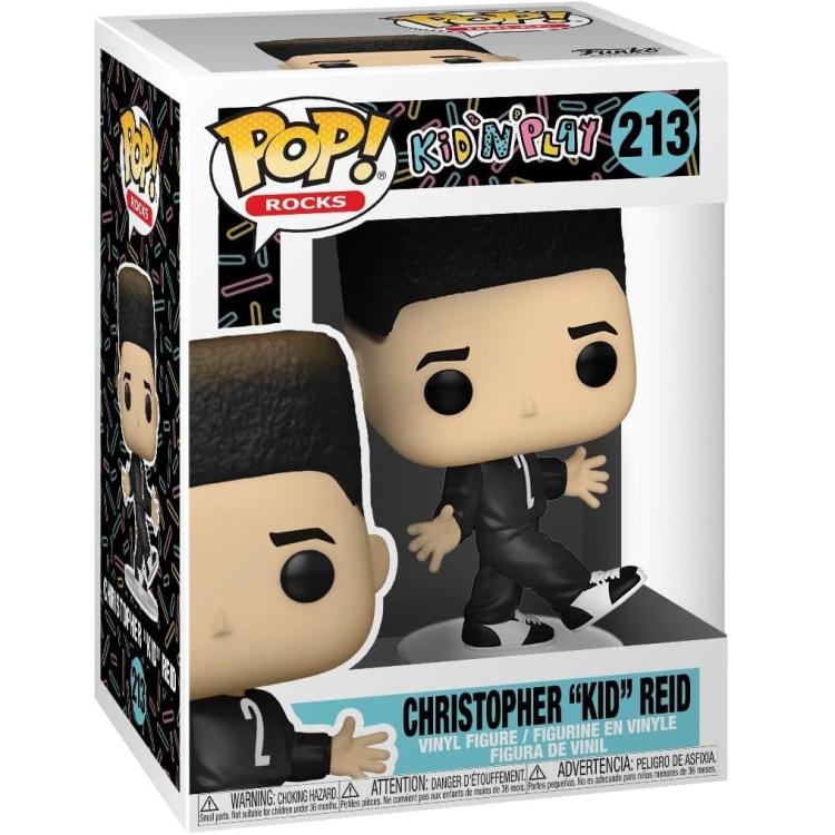 Funko Pop ! Rocks - Kid'N Play (213) Christopher "Kid" Reid Vinyl Figure 9Cm