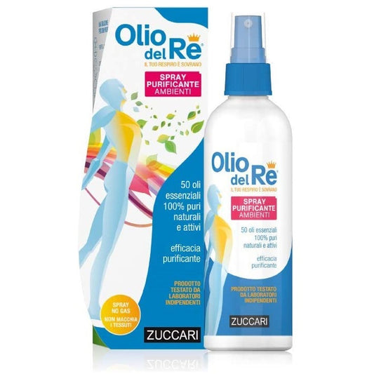 Zuccari Olio Del Re Spray 150Ml Purificante Ambienti Purificatore Aria Naturale
