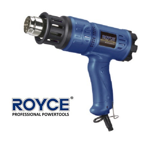 Pistola Termica Royce Sverniciatore Ad Aria Calda 2000W 600 Gradi Rhg-2000