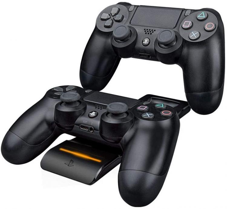BASE DI RICARICA PDP CONTROLLER DUALSHOCK PS4 ULTRA SLIM PLAYSTATION 4 UFFICIALE