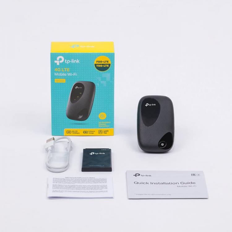 Tp-Link M7200 Router Mobile Hotspot Portatile Saponetta Wifi 4G Lte Cat4 150Mbp