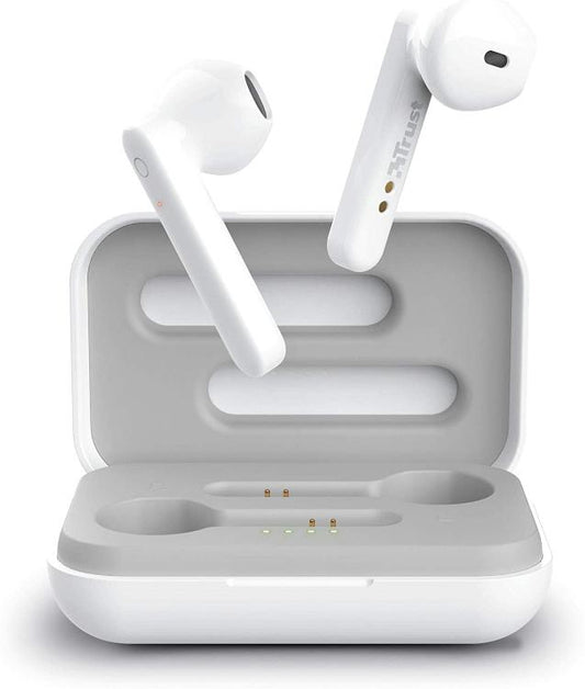 Trust Primo Touch Wireless Auricolari Bluetooth Senza Fili In-Ear Bianco Wifi