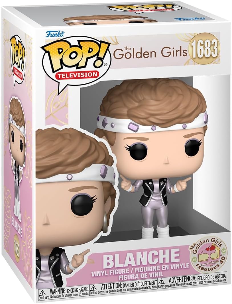 Funko Pop ! Television - The Golden Girls (1683) Blanche Vinyl Figure 9cm