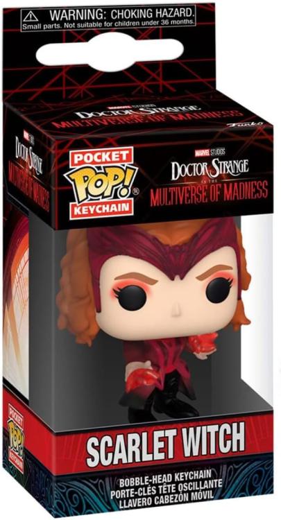 Funko Pop ! Keychain Pocket - Marvel Doctor Strange (Scarlet Witch) Portachiavi