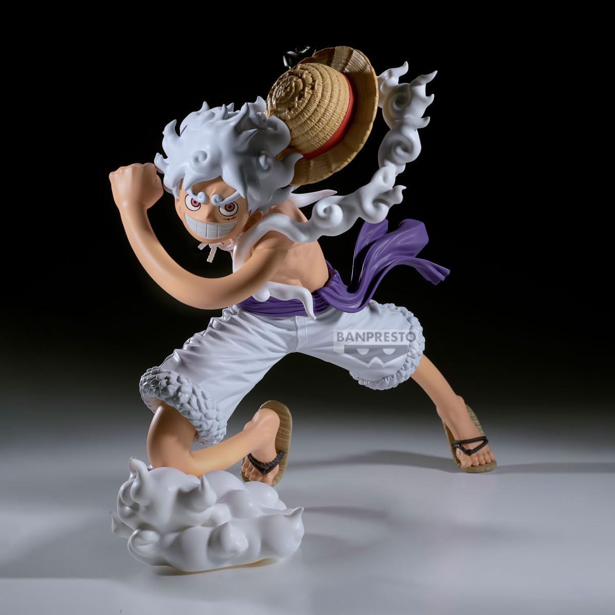 Banpresto Grandista One Piece: Monkey D. Luffy Gear5 Statua Da Collezione - Figure 23cm PVC