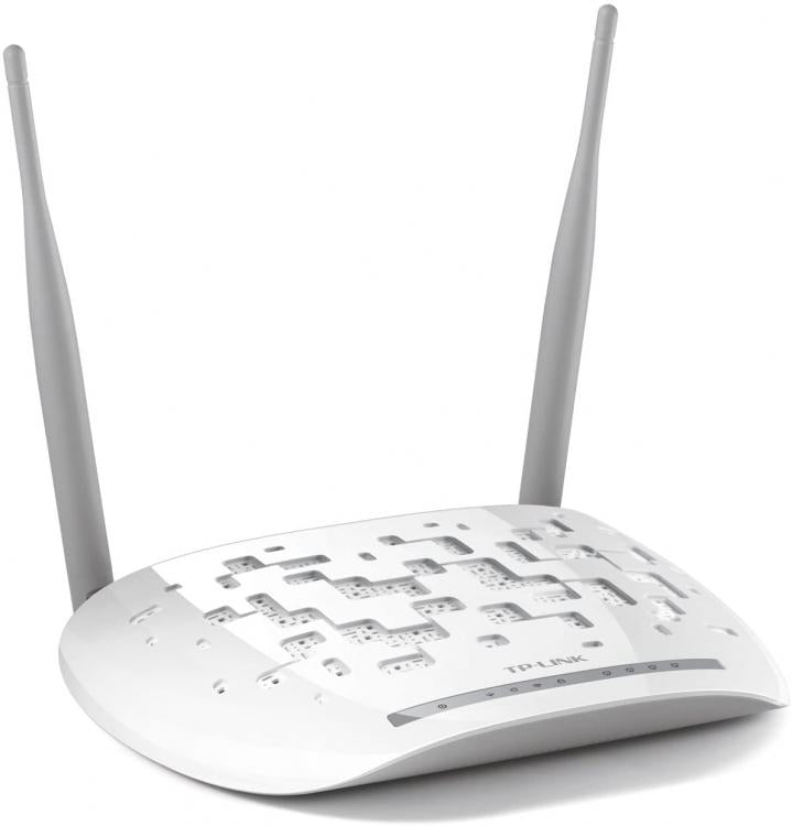 Tp-Link Td-W8961N Modem Router Adsl2+Wifi Wireless 300Mbps Access Point 4 Porte