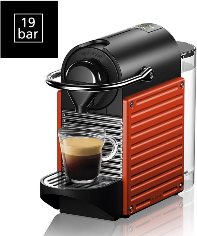Krups Macchina Per Caffè Espresso Nespresso Pixie Xn3045K 1260W Rossa 0,7L Rosso