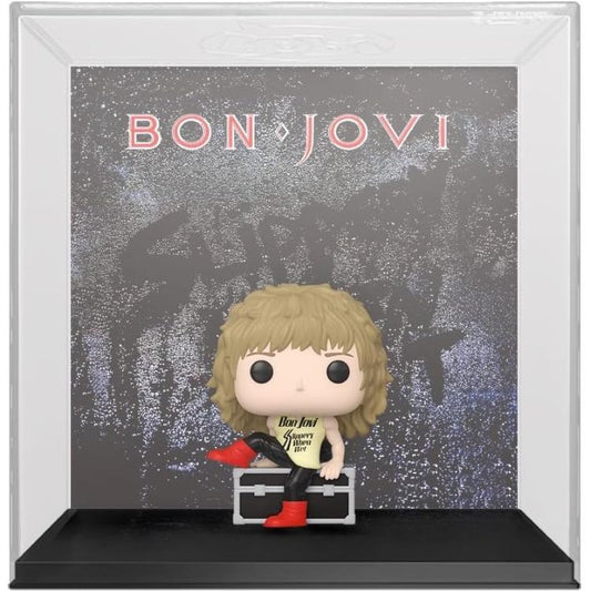 Funko Pop ! Albums - Bon Jovi Cover (68) Slippery When Wet Vinyl Figure 9Cm