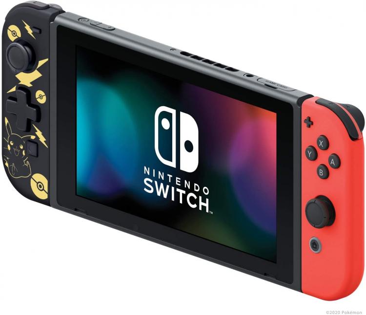 Hori Joy-Con D-Pad Pikachu Black&Gold Edition Pokémon Controller Nintendo Switch