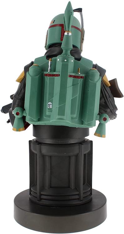 Cable Guys Star Wars Boba Fett Statuetta Stand Per Smartphone E Controller Gioco