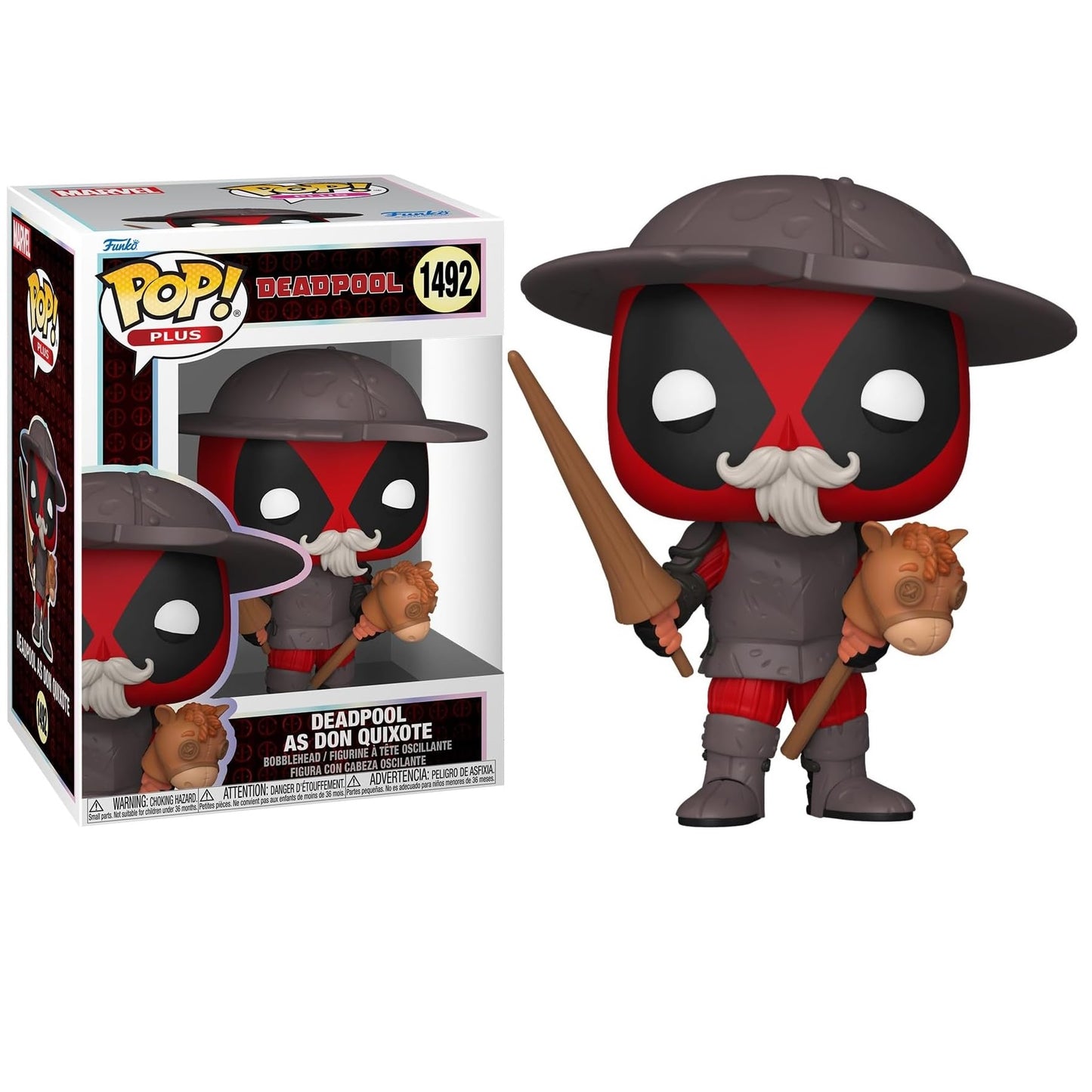 Funko Pop ! Plus - Deadpool (1492) Deadpool as Don Quixote Vinyl 9Cm