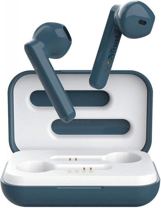 Trust Primo Touch Wireless Auricolari Bluetooth Senza Fili In-Ear Blu Wifi Led