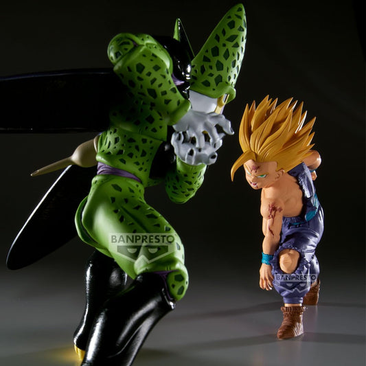Bandai Banpresto Dragon Ball Z: Gohan Super Saiyan Statua Da Collezione - Match Makers Figure 11cm PVC