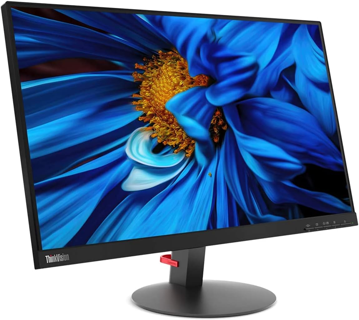 Lenovo Monitor 24" Thinkvision Led Full Hd Vga/Hdmi 62Aekat2It Nero Desktop