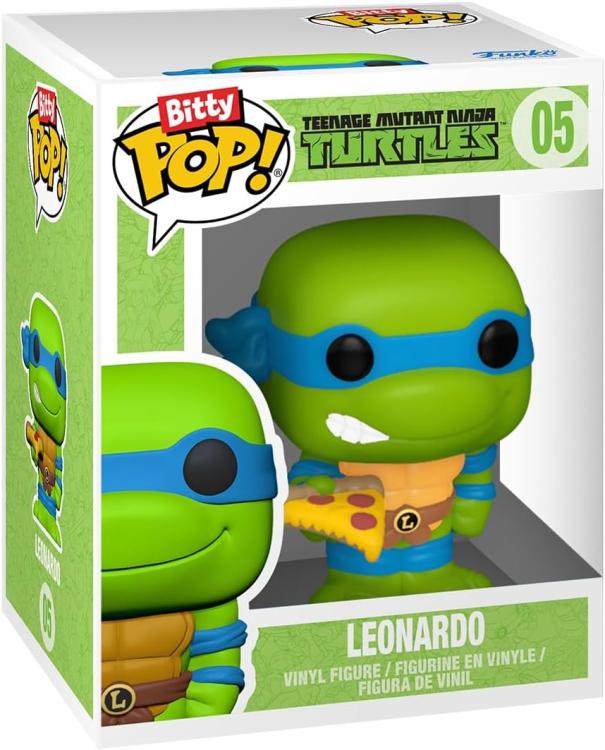 Funko Bitty Pop ! Rides Tmnt Tartarughe Ninja - Ride Leonardo 2.5cm