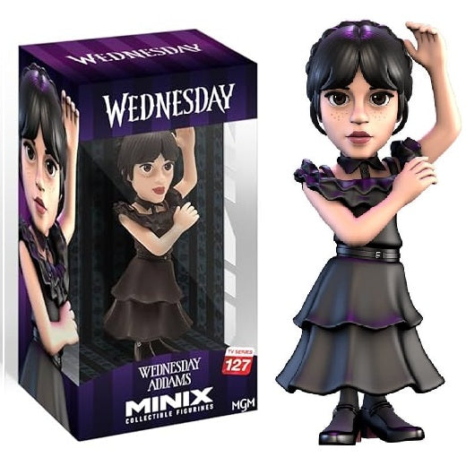 Minix: Wednesday Addams Ball Dress (Tv Series 127) Figure 12Cm Dance Mercoledi