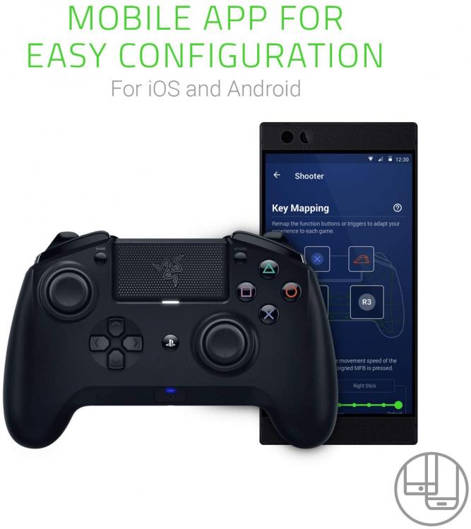 Razer Raiju Tournament Edition Controller Ps4 Pc Gaming Wireless Android App Usb