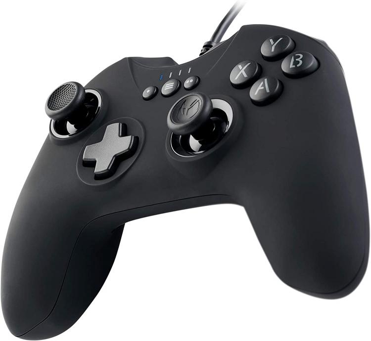 Nacon Pc Controller Gaming Gc-100 Nero Windows Pad 6 Pulsanti Computer