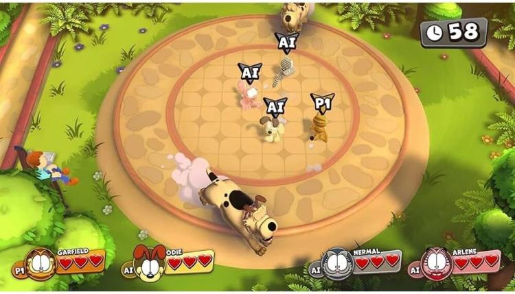 Garfield Lasagna Party Nintendo Switch Gioco Italiano Nuovo Eu Arcade Sigillato