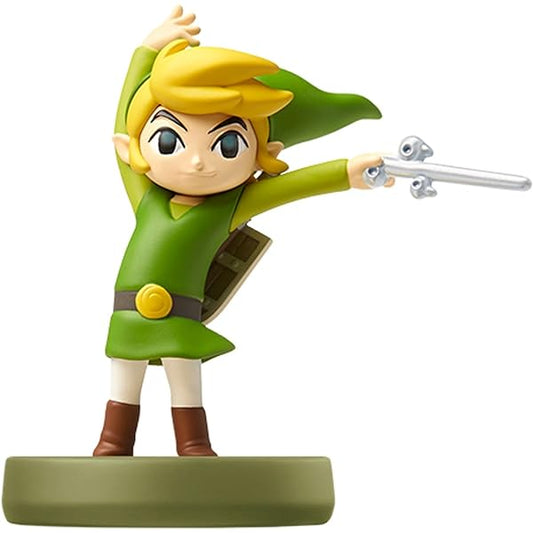 AMIIBO THE LEGEND OF ZELDA - 30th TOON LINK THE WIND WAKER FIGURE DA COLLEZIONE