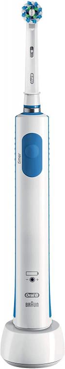 Oral-B 600 Pro Crossaction Bianco Spazzolino Elettrico Ricaricabile Denti