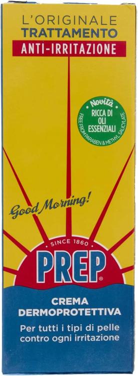 Prep Crema Dermoprotettiva Anti-Irritazione Tutti I Tipi Di Pelle Lenitiva 75Ml