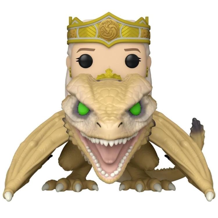 Funko Pop! House Of The Dragon (305) Queen Rhaenyra With Syrax Vinyl Figure 15Cm