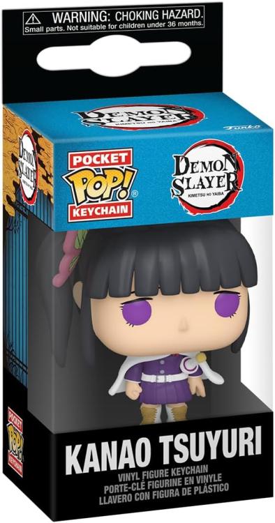 Funko Pop ! Keychain Animation - Demon Slayer (Kanao Tsuyuri) Portachiavi Vinyl