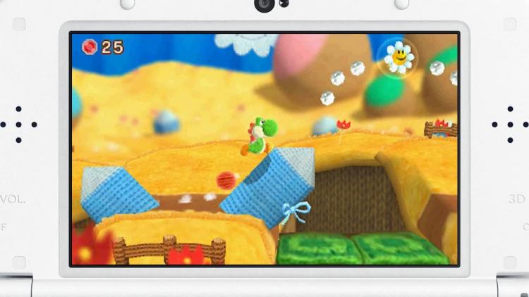 Poochy & Yoshi'S Woolly World Nintendo 3Ds 2Ds Xl Nuovo Gioco Italiano Sigillato