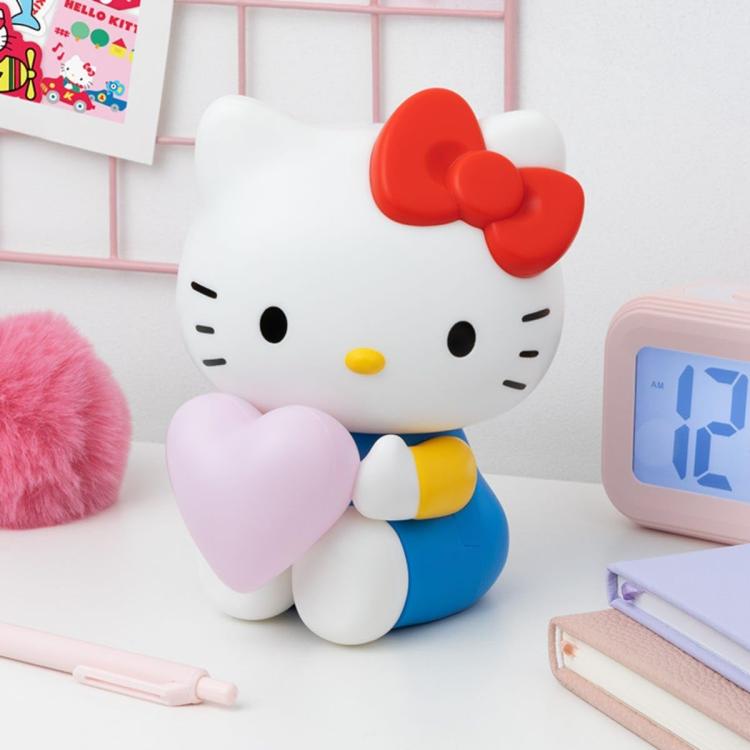 Paladone Lampada Hello Kitty Con Cuore 3D Lights Da Tavolo Scrivania Cameretta