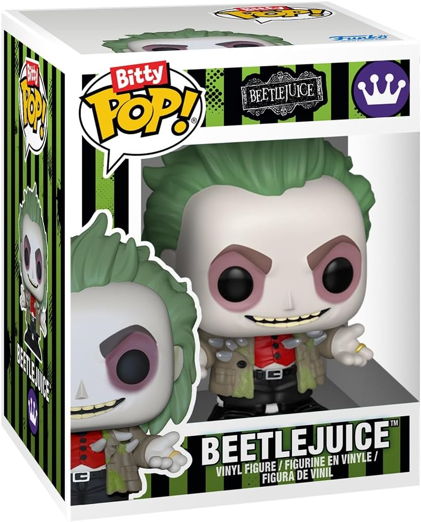 Funko Bitty Pop ! Town - BeetleJuice and dante's inferno room