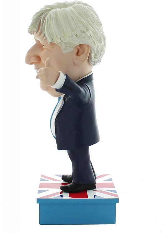 Mimiconz Leader World Statuetta Dipinta A Mano Ministro Britannico Boris Johnson