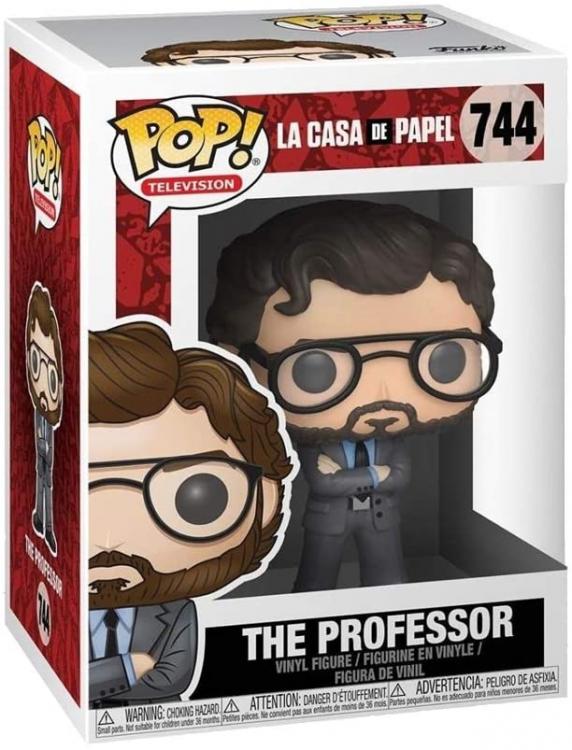 Funko Pop ! Tv La Casa De Papel - (744) The Professor Casa Di Carta Professore