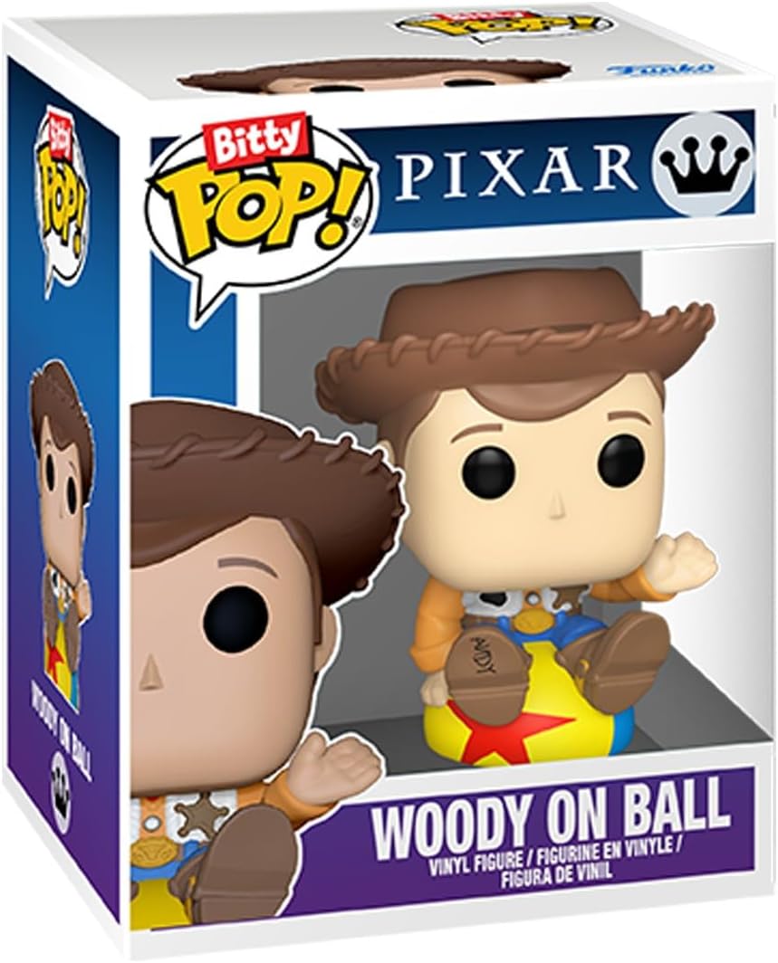 Funko ! Bitty Pop Display ! Bitty Box - Pixar Ball - Disney Pixar Toy Story