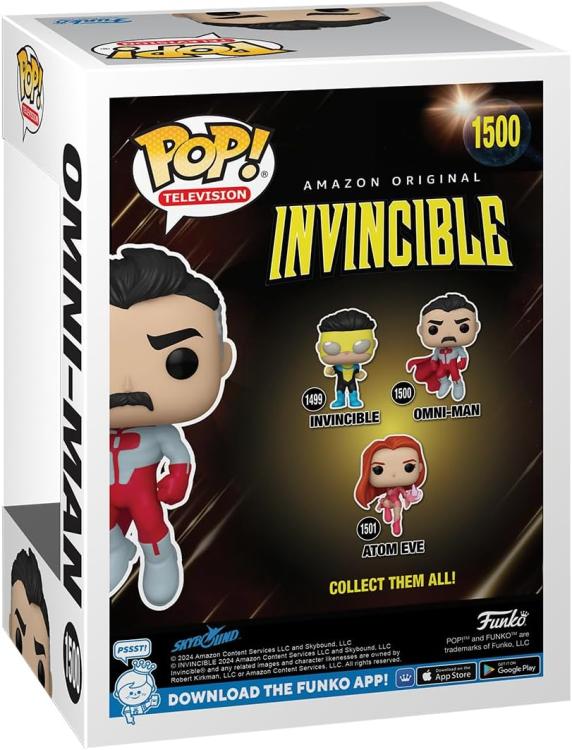 Funko Pop ! Tv Invincible - (1500) Omni-Man Figure Vinyl 9Cm Nuovo Omnimen