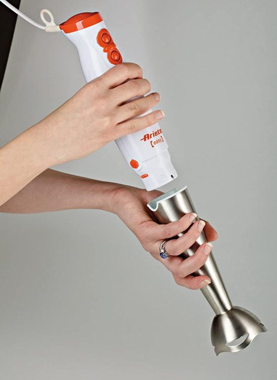 ARIETE FRULLATORE AD IMMERSIONE LAMA IN ACCIAIO 200W COCKTAIL FRULLATI PIMMY
