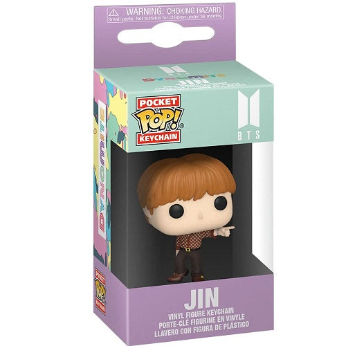Funko Pop Portachiavi Bts Dynamite Jin Vinyl Keychain Action Figure Statuetta
