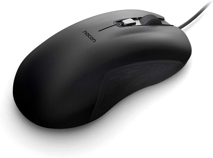 Nacon Gaming Mouse Ottico Wired Gm-110 Nero 6 Pulsanti Windows Pc Console Gioco