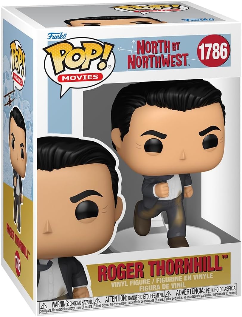 Funko Pop ! Movies - North By Northwest (1786) Roger Thornhill Vinyl Figure 9cm