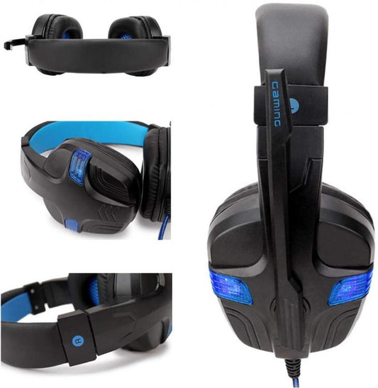 CUFFIA DA GAMING CON MICROFONO STEREO PER PS4 PC XBOX NINETNDO SWITCH SY860MV