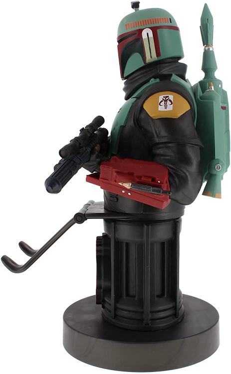 Cable Guys Star Wars Boba Fett Statuetta Stand Per Smartphone E Controller Gioco