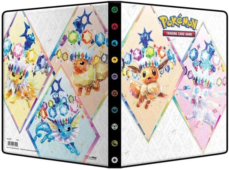 Pokemon Album 9 Tasche Per 252 Carte Pokemon Evoluzioni Prismatiche