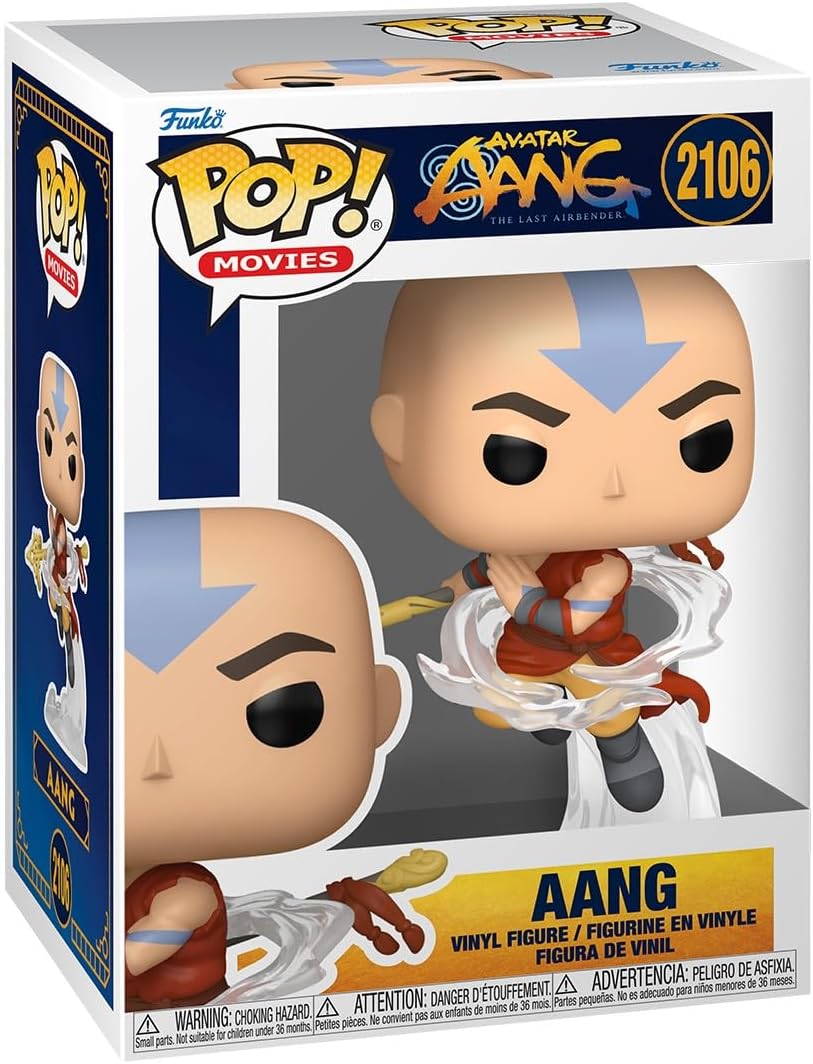 Funko Pop ! Movies Avatar The Last Airbender - (2106) Aang Figure Vinyl 9Cm