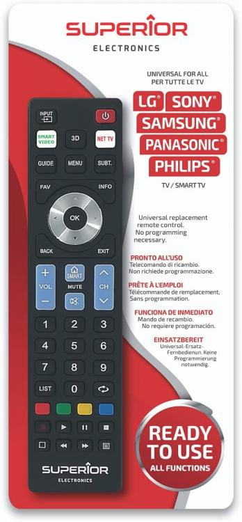 Superior Telecomando Universale Samsung Lg Panasonic Sony Philips R5 Smart Tv