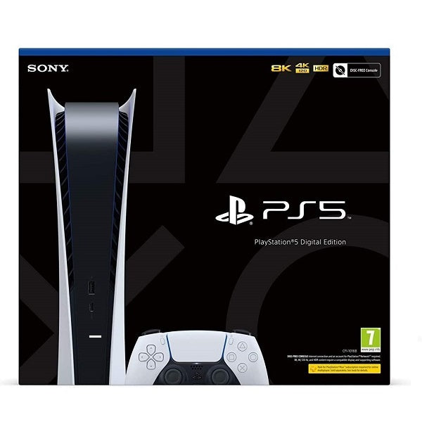 Sony Console Playstation 5 825Gb Ver. Digitale Ps5 Hdr Ssd Garanzia Italia Nuovo