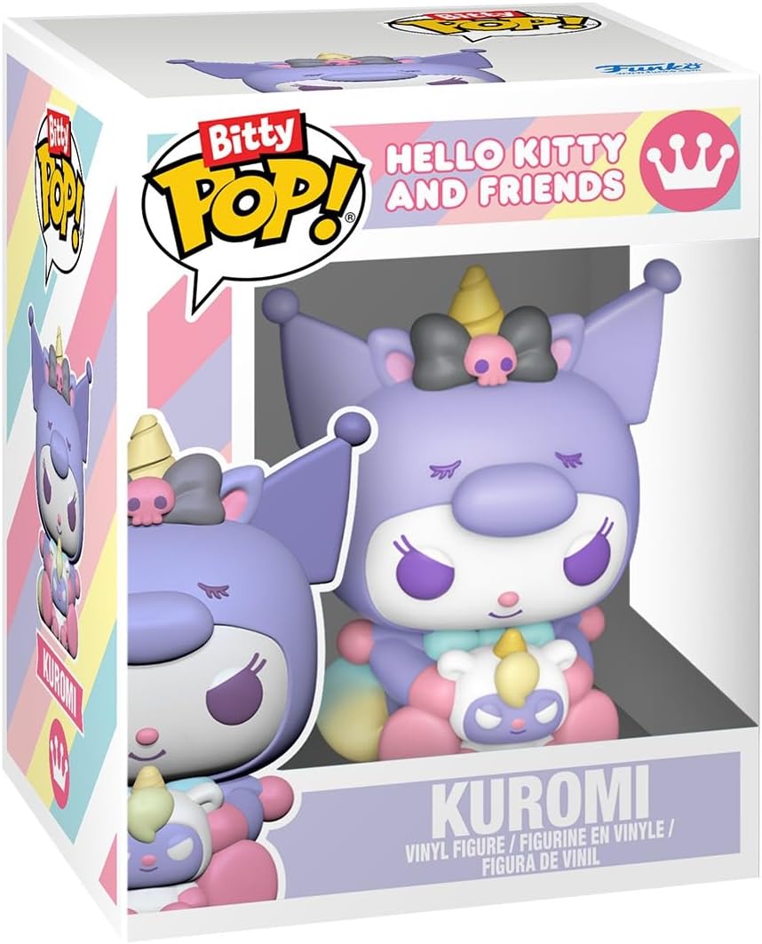 Funko Bitty Pop! Hello Kitty And Friends 4 Pack Kuromi Limited Chase