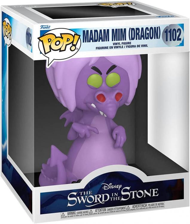 Funko Pop Disney La Spada Nella Roccia 1102 Maga Mago' Dragon 15Cm Madam Mim
