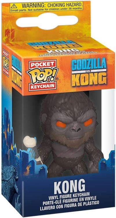 Funko Pop ! Keychain Pocket Godzilla Vs Kong - (Kong) Portachiavi Vinyl Figure