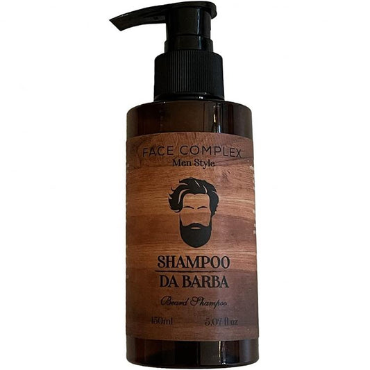 Facecomplex Shampoo Da Barba Per Trattamento Detergente Nutriente Idratante Uomo