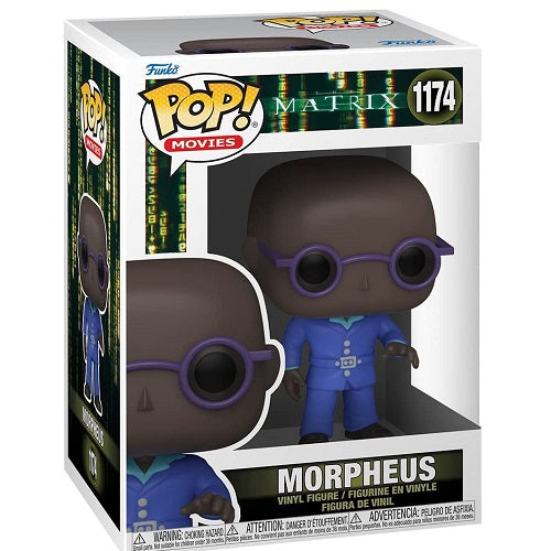 Funko Pop ! Movies The Matrix Resurrections (1174) Morpheus Vinyl Figure 9Cm